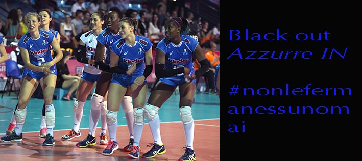 Danze con la Euroband di Altamura&nbsp; durante il black out&nbsp;&nbsp;&nbsp;&nbsp;&nbsp;&nbsp;&nbsp;&nbsp; Italia - Thailandia&nbsp; pallavolo World Grand Prix 2016