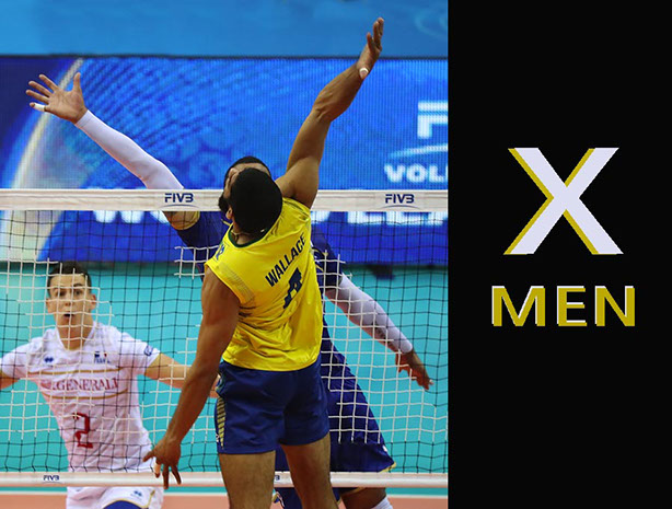 Earvin Ngapeth e Wallace (Francia - Brasile) World League Finals Six 2016 pallavolo